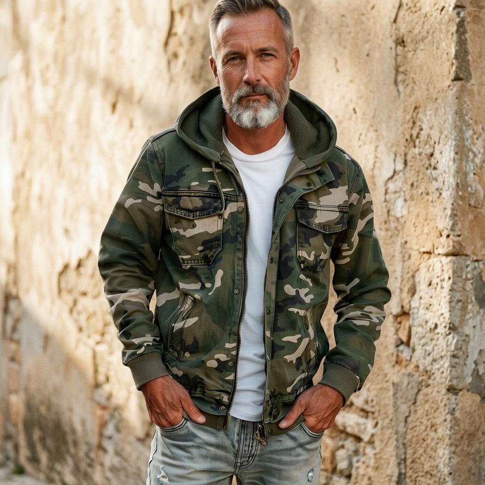 Heidi Outlet - Vanor | Gemusterte Gefütterte Jacke
