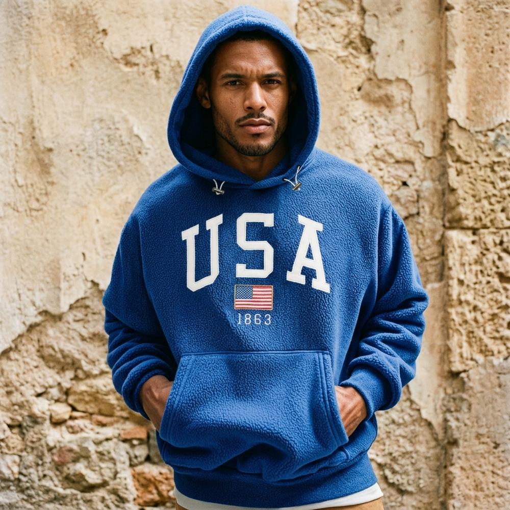 Heidi Outlet - Camer | Bedruckter Strukturierter Hoodie