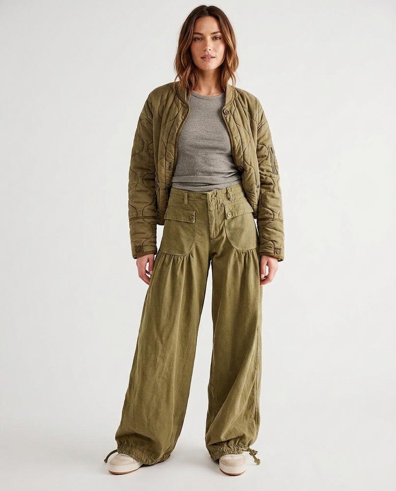 Heidi Outlet - Malin | Ballonförmige geraffte Hose Damen