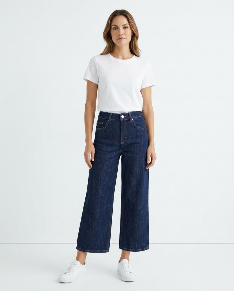 Heidi Outlet - Almon | Weit Geschnittene Denim Hose Damen