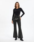 Heidi Outlet - Ronav | Ausgestellte Taillenhohe Hose Damen