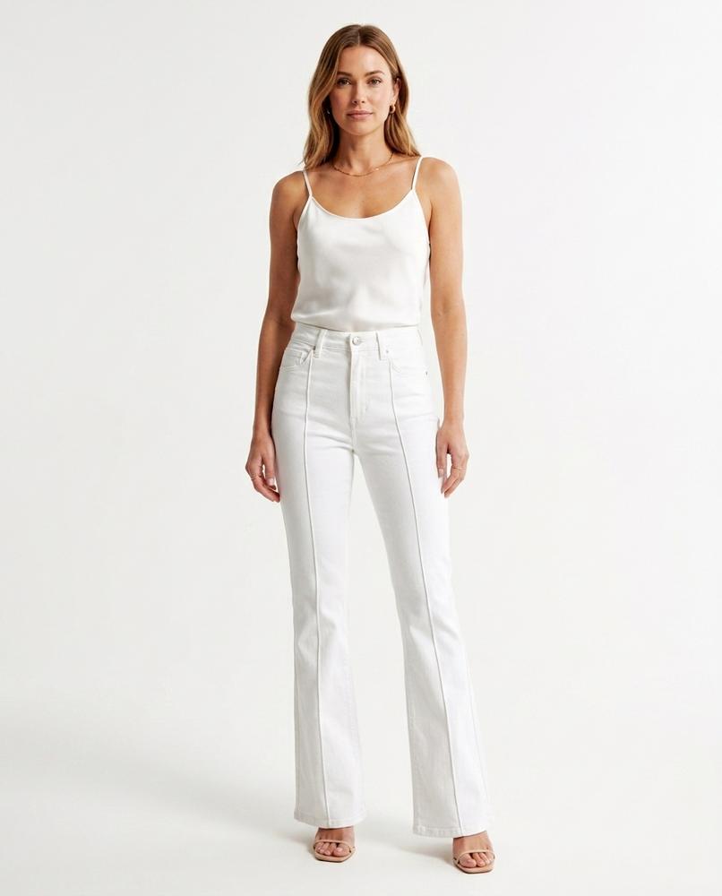 Heidi Outlet - Raren | Ausgestellte Hochtaillierte Hose Damen