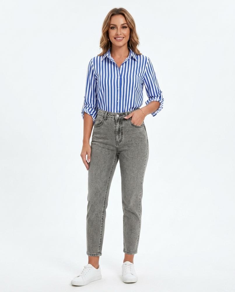 Heidi Outlet - Semer | Hochgeschnittene Baumwoll Hose Damen