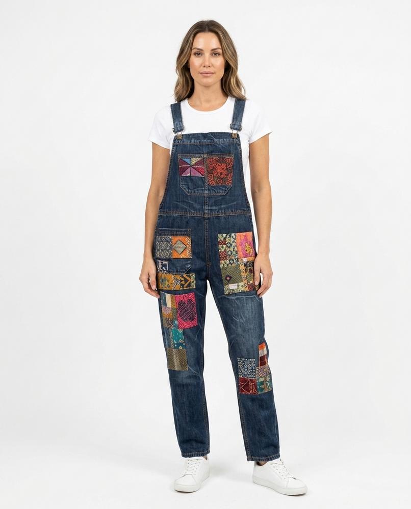Heidi Outlet - Alren | Gepatchte Denim Hose Unisex