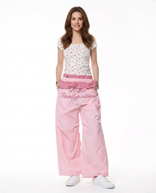 Heidi Outlet - Arsol | Weit Geschnitten Verstellbar Hose Damen