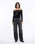 Heidi Outlet - Ninav | Weite Gewaschene Hose Unisex