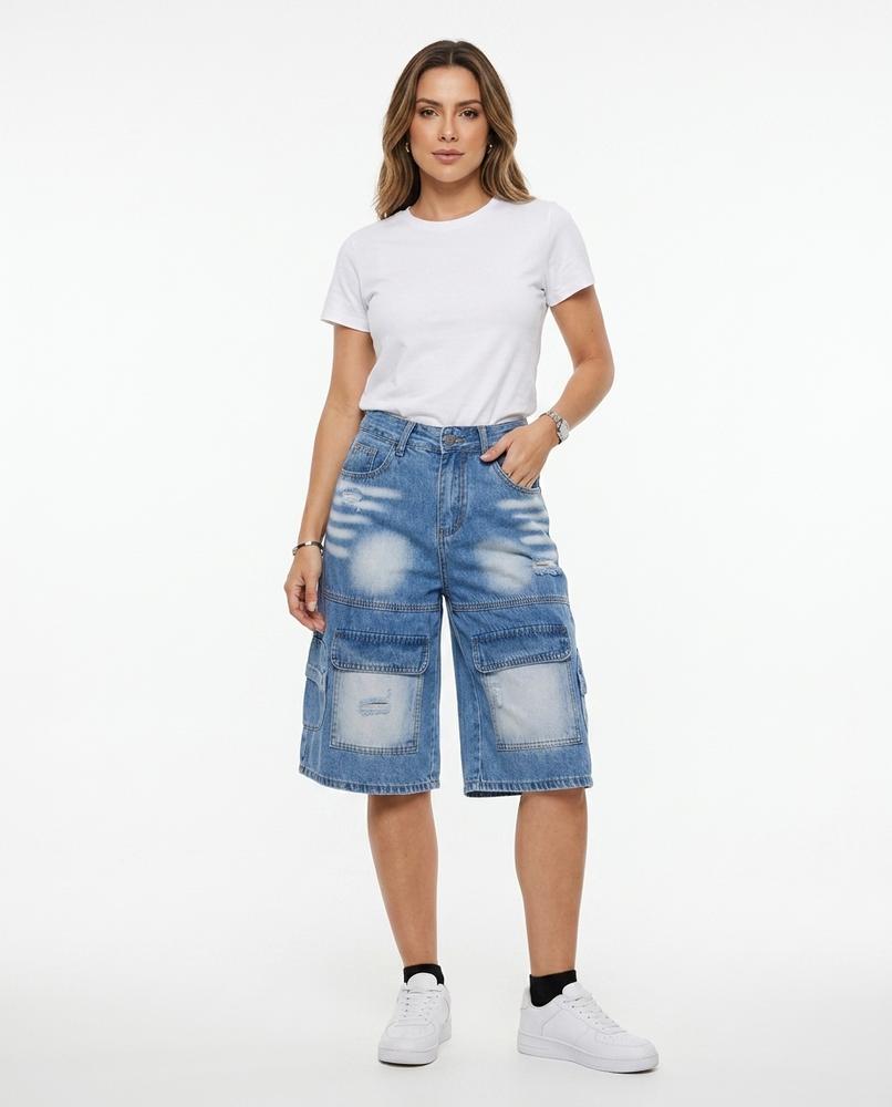 Heidi Outlet - Lator | Weit Geschnittene Gewaschene Hose Unisex