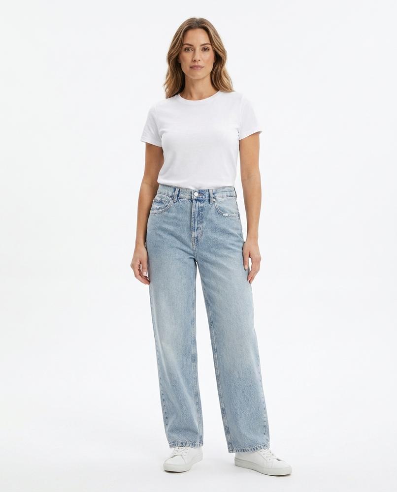 Heidi Outlet - Laram | Gerade Geschnittene Baumwoll Hose Unisex