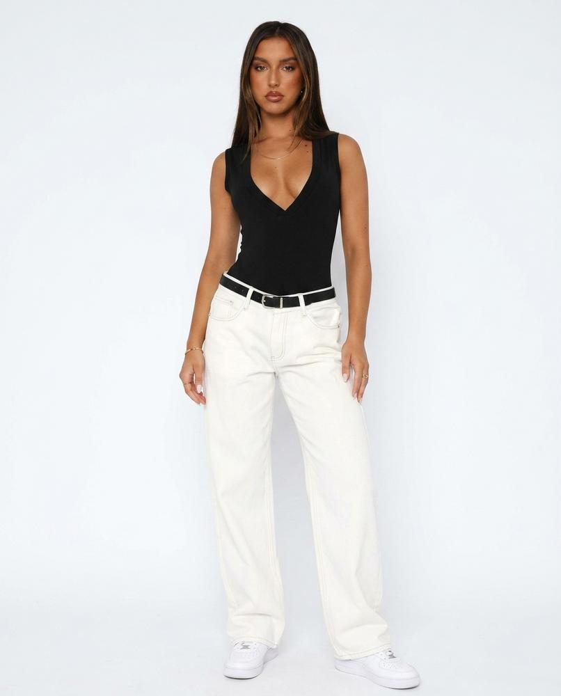 Heidi Outlet - Raser | Weit Geschnittene Baumwoll Hose Damen