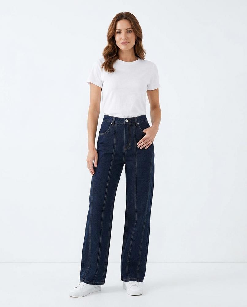 Heidi Outlet - Allor | Gerade Geschnittene Baumwoll Hose Unisex
