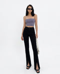 Heidi Outlet - Kalen | Enganliegende Ausgestellte Hose Damen
