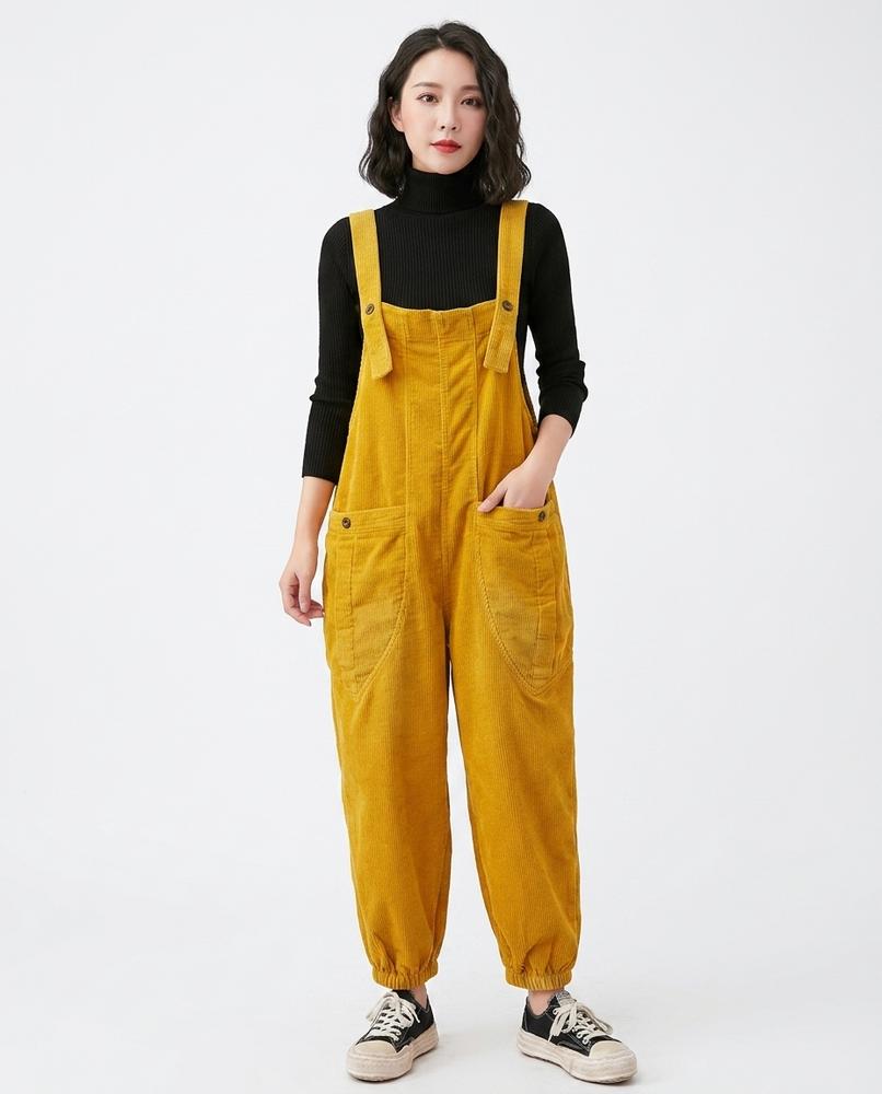 Heidi Outlet - Nevar | Cord Weit Geschnittene Hose Damen