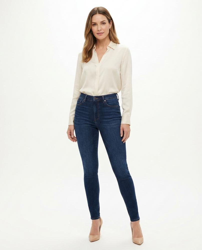 Heidi Outlet - Midar | Figurbetonte Denim Hose Damen
