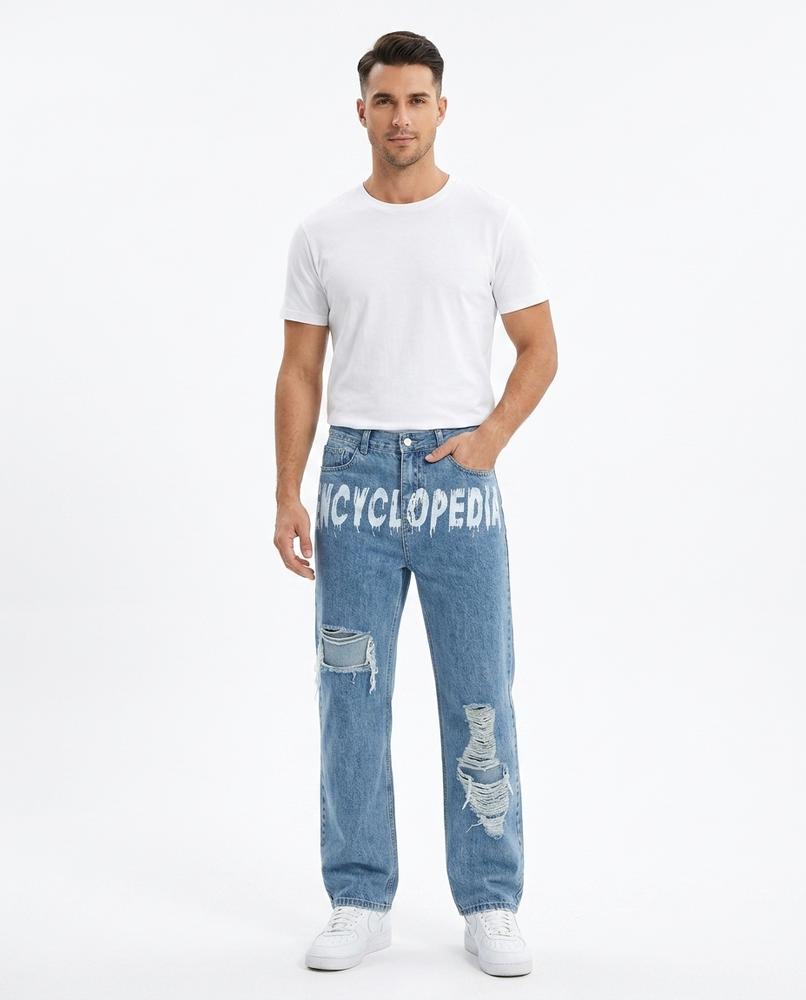 Heidi Outlet - Lylom | Zerrissene Baumwoll Hose Unisex