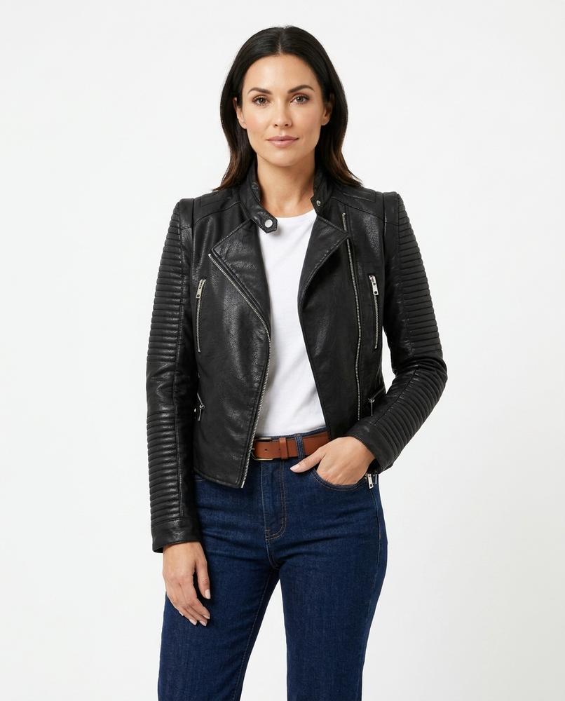 Heidi Outlet - Nevin | Tailliert Gerippt Jacke Damen