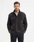 Heidi Outlet - Tamin | Rauleder Stehkragen Jacke Herren