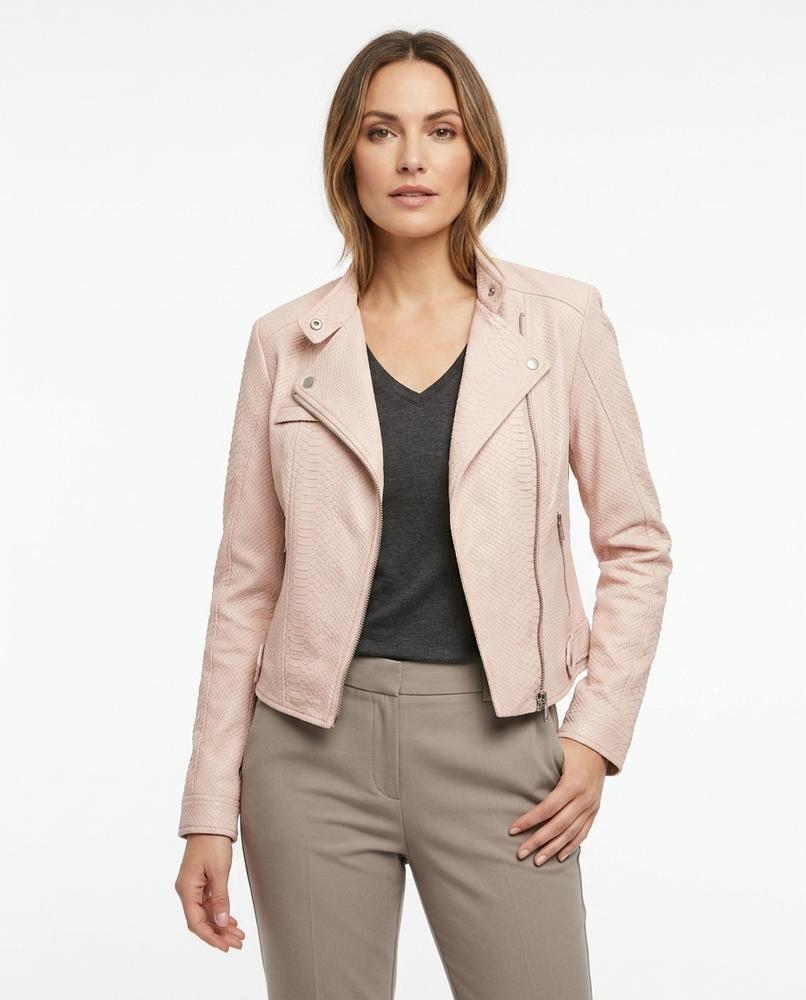 Heidi Outlet - Rolev | Lederoptik Tailliert Jacke Damen