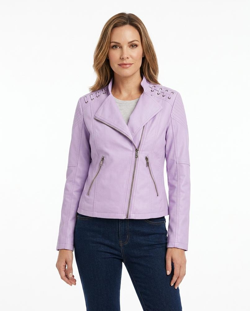 Heidi Outlet - Maron | Asymmetrisch Tailliert Jacke Damen