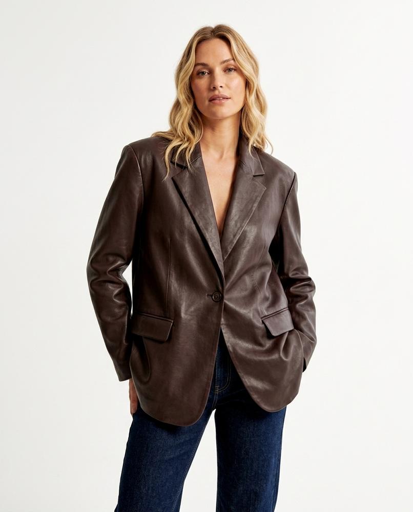 Heidi Outlet - Lokar | Oversized Verschlusslos Sakko Damen