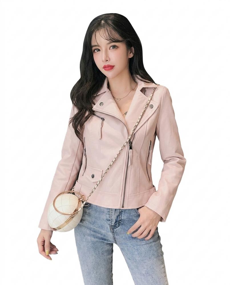 Heidi Outlet - Lotor | Taillierte Asymmetrische Jacke Damen