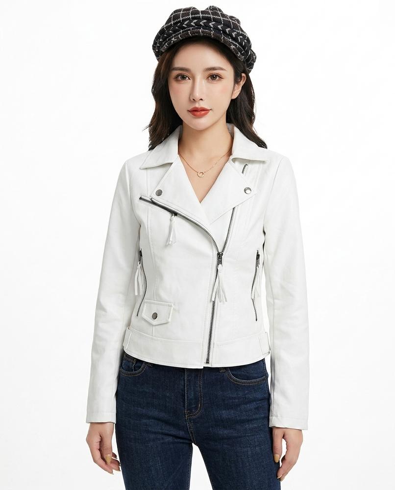 Heidi Outlet - Lotor | Taillierte Asymmetrische Jacke Damen