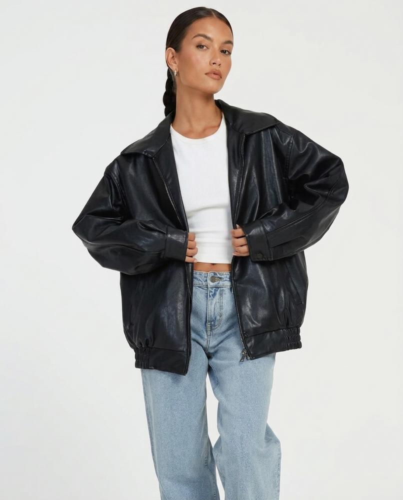 Heidi Outlet - Alral | Oversize Reißverschluss Jacke Damen