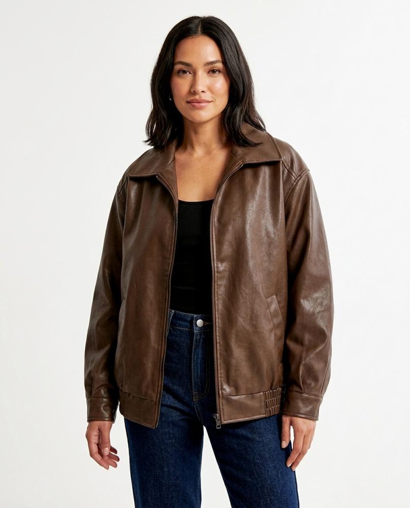 Heidi Outlet - Raven | Weit Geschnittene Glatte Jacke Damen