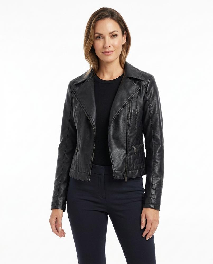 Heidi Outlet - Selar | Asymmetrische Gesteppte Jacke Damen