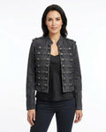 Heidi Outlet - Sekar | Kurzgeschnittene Knopfbesetzte Jacke Damen