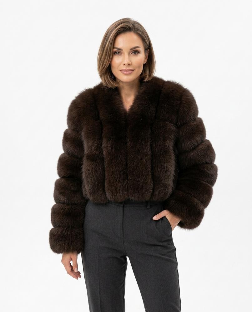 Heidi Outlet - Allan | Segmentierte Kragenlose Jacke Damen