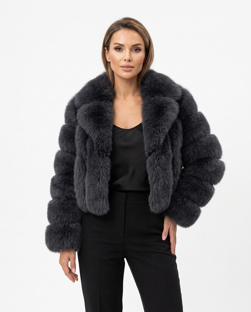 Heidi Outlet - Allan | Segmentierte Kragenlose Jacke Damen