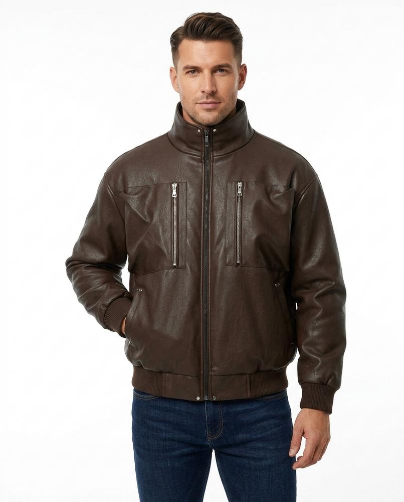 Heidi Outlet - Nomor | Gefütterte Gerippte Jacke Herren