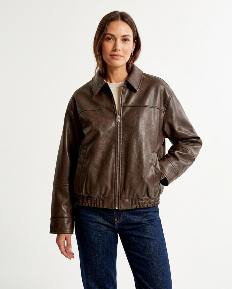 Heidi Outlet - Lalen | Glatte Taillenkurze Jacke Damen