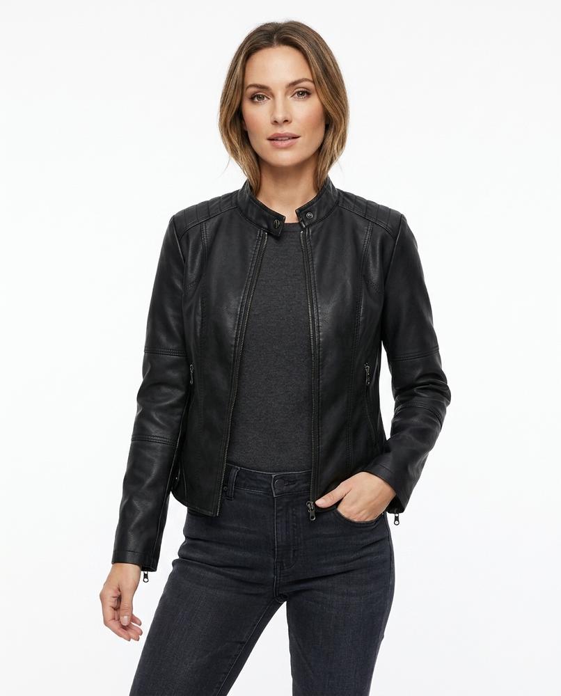 Heidi Outlet - Lalor | Taillierte Glatte Jacke Damen