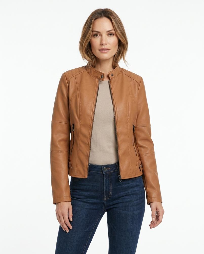 Heidi Outlet - Lalor | Taillierte Glatte Jacke Damen