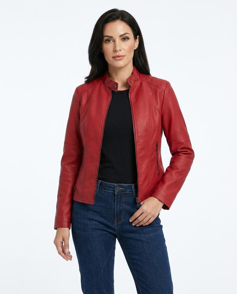 Heidi Outlet - Lalor | Taillierte Glatte Jacke Damen