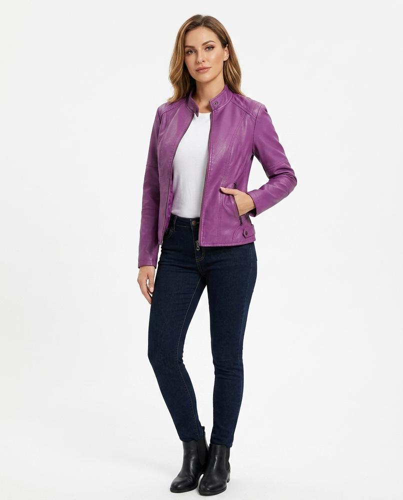 Heidi Outlet - Lalor | Taillierte Glatte Jacke Damen