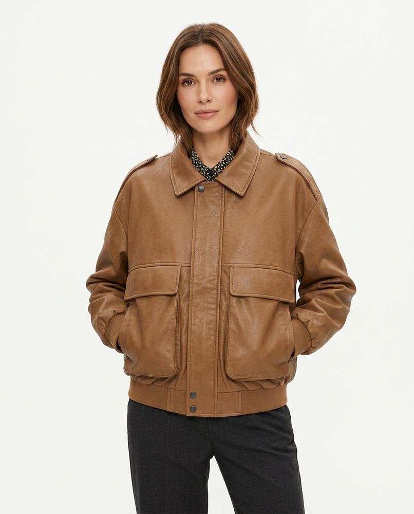 Heidi Outlet - Tanor | Glatte Lockere Jacke Damen