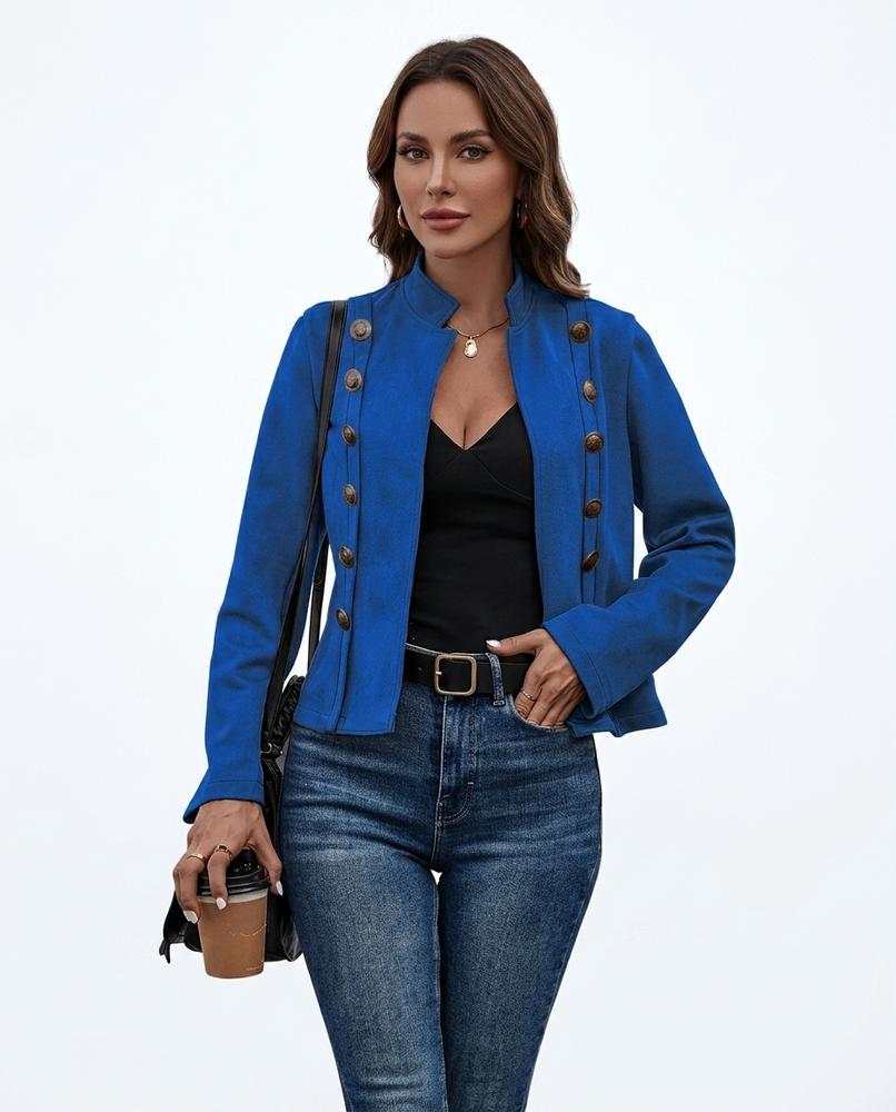 Heidi Outlet - Rikar | Taillierte Doppelreihige Jacke Damen