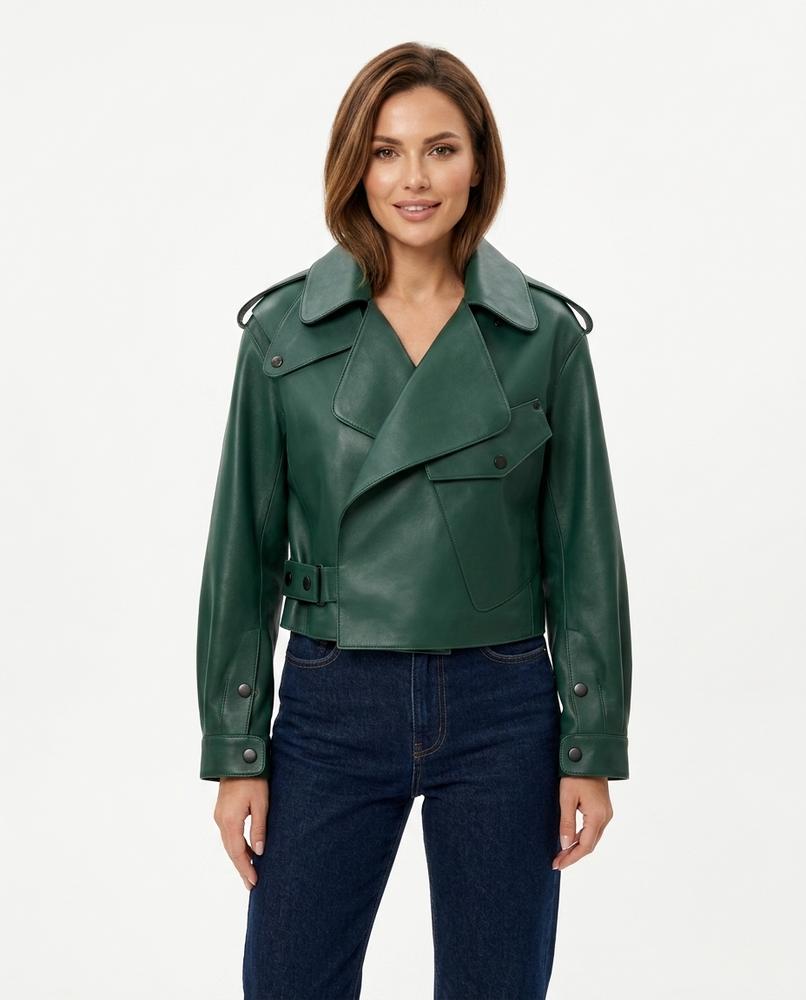 Heidi Outlet - Lelar | Geknöpfte Kurze Jacke Damen