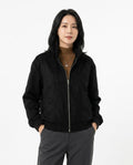 Heidi Outlet - Zamar | Veloursartige Lockere Jacke Damen