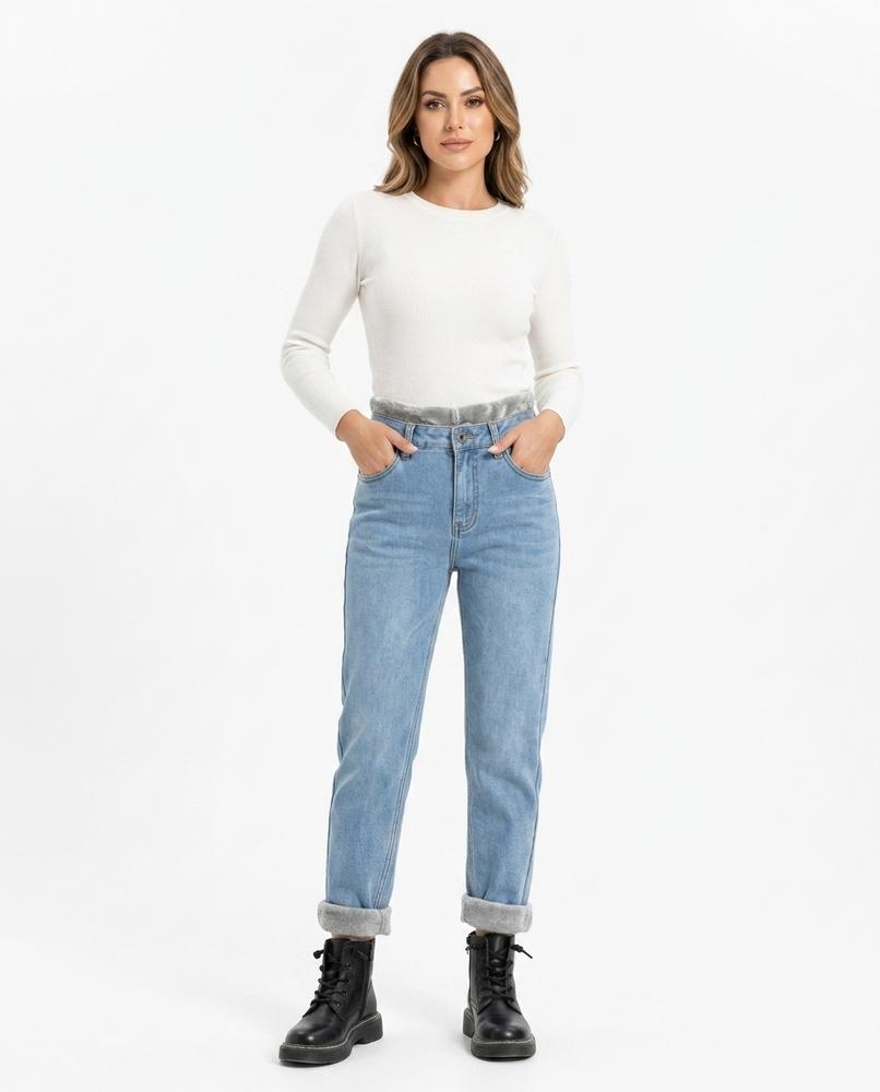 Heidi Outlet - Nihal | Gefütterte Hochtaillierte Hose Damen