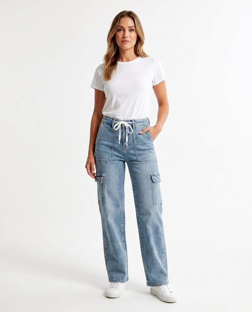 Heidi Outlet - Rohal | Weitgeschnittene Taillenhohe Hose Damen