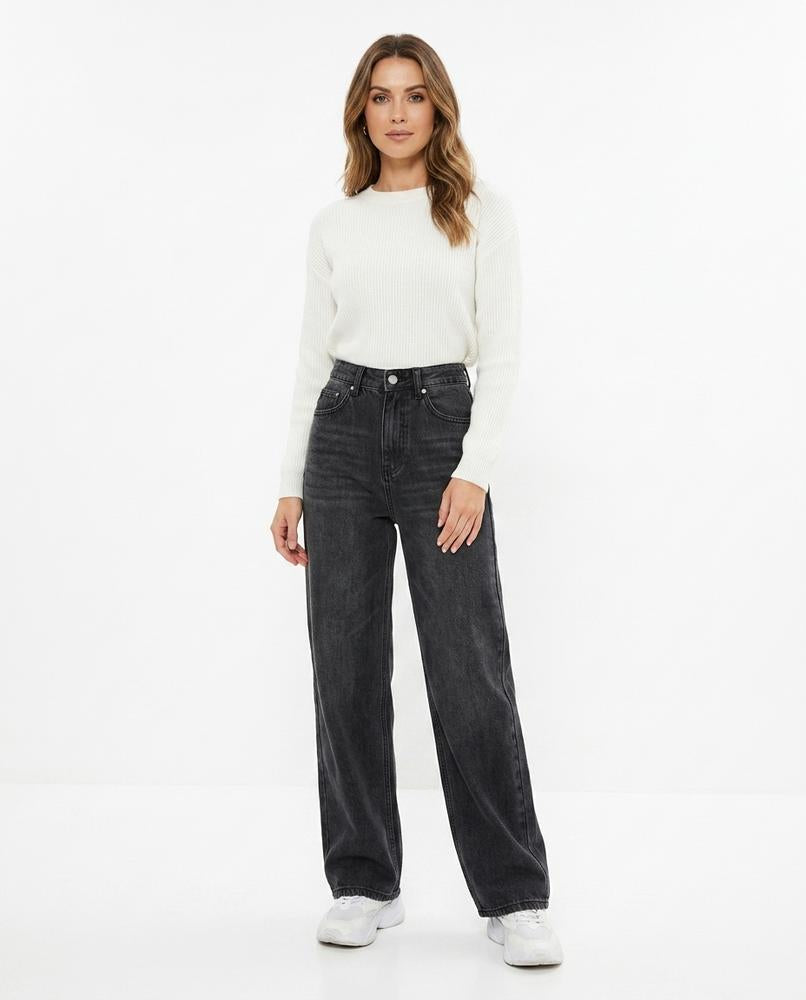 Heidi Outlet - Nirev | Hochgeschnittene Gerade Hose Damen