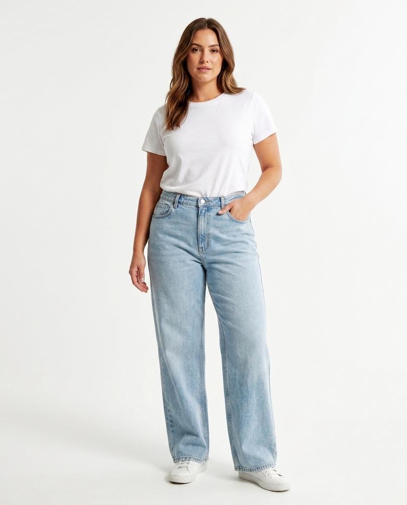 Heidi Outlet - Maren | Weit-geschnittene Niedrig-sitzende Hose Damen