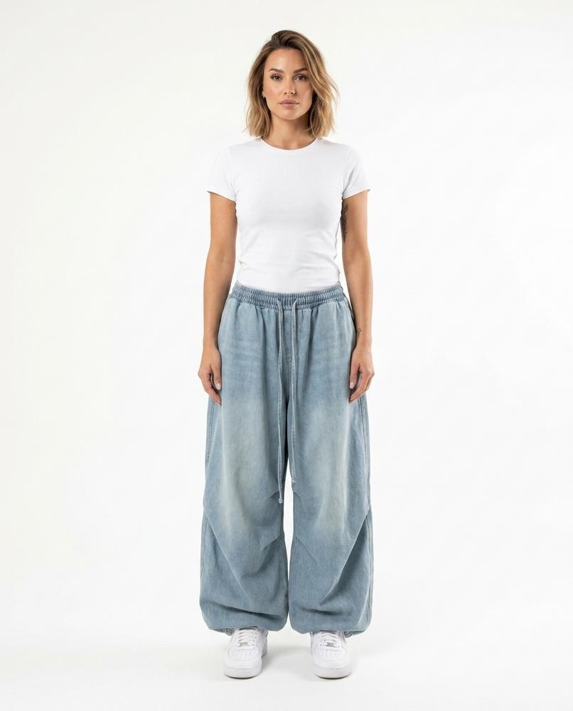Heidi Outlet - Tiram | Lockere Weitgeschnittene Hose Damen