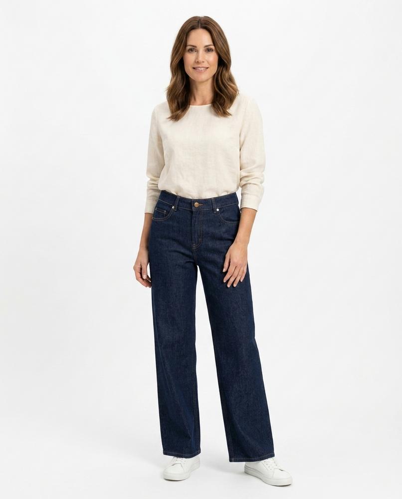 Heidi Outlet - Lalar | Weitgeschnittene Gekreuzte Hose Damen