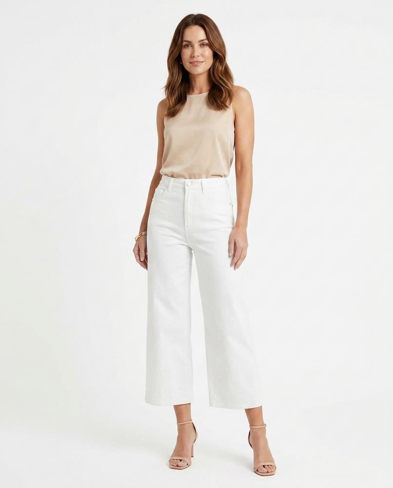 Heidi Outlet - Lytir | Hochtaillierte Weite Hose Damen