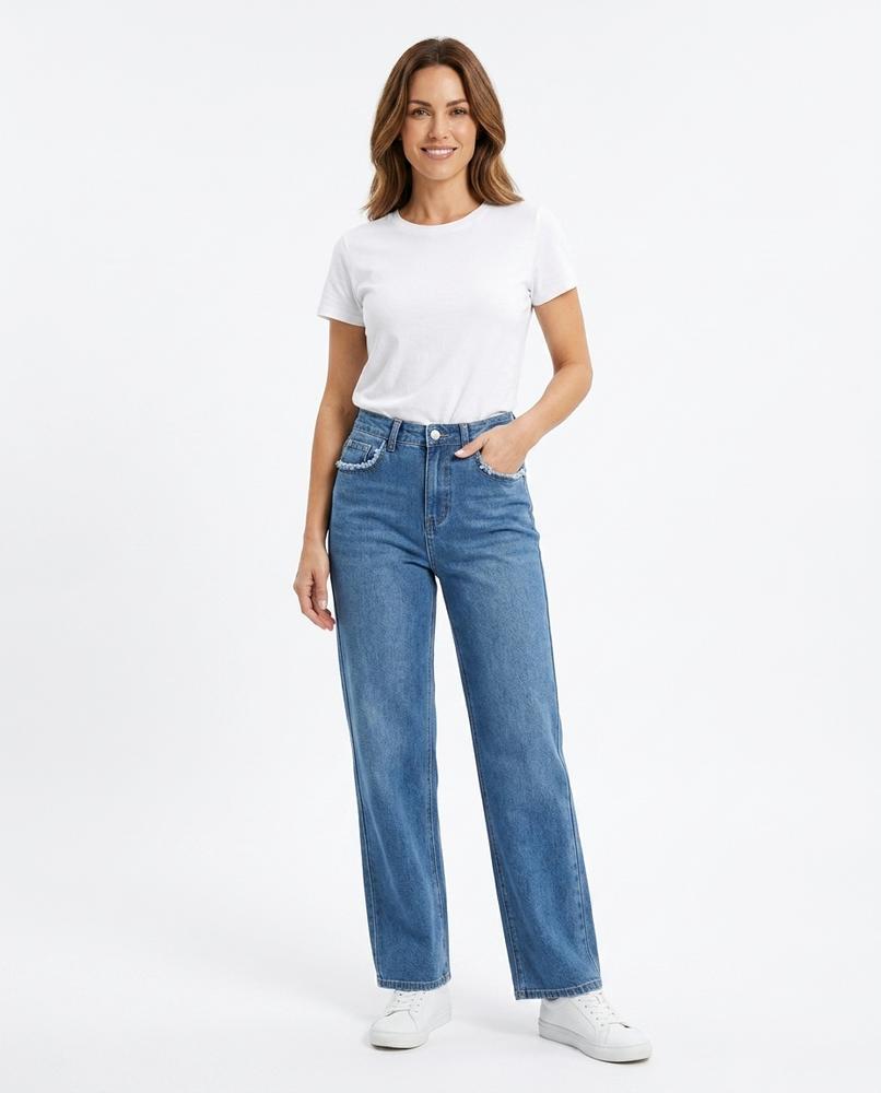 Heidi Outlet - Milan | Weitgeschnittene Hochtaillierte Hose Damen