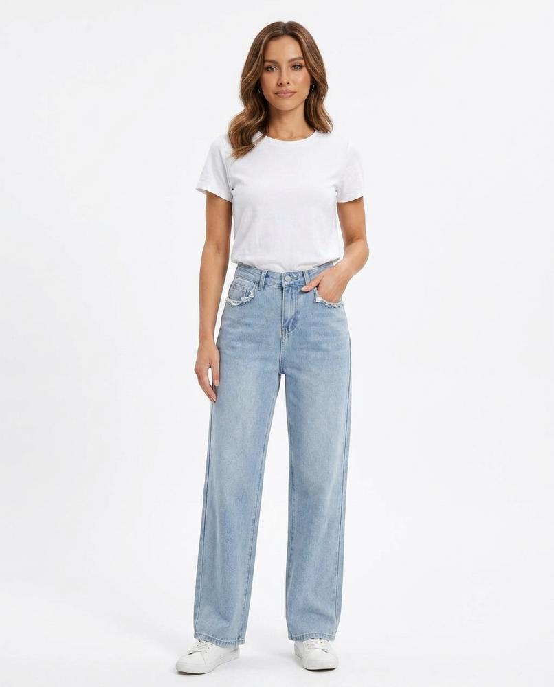 Heidi Outlet - Milan | Weitgeschnittene Hochtaillierte Hose Damen